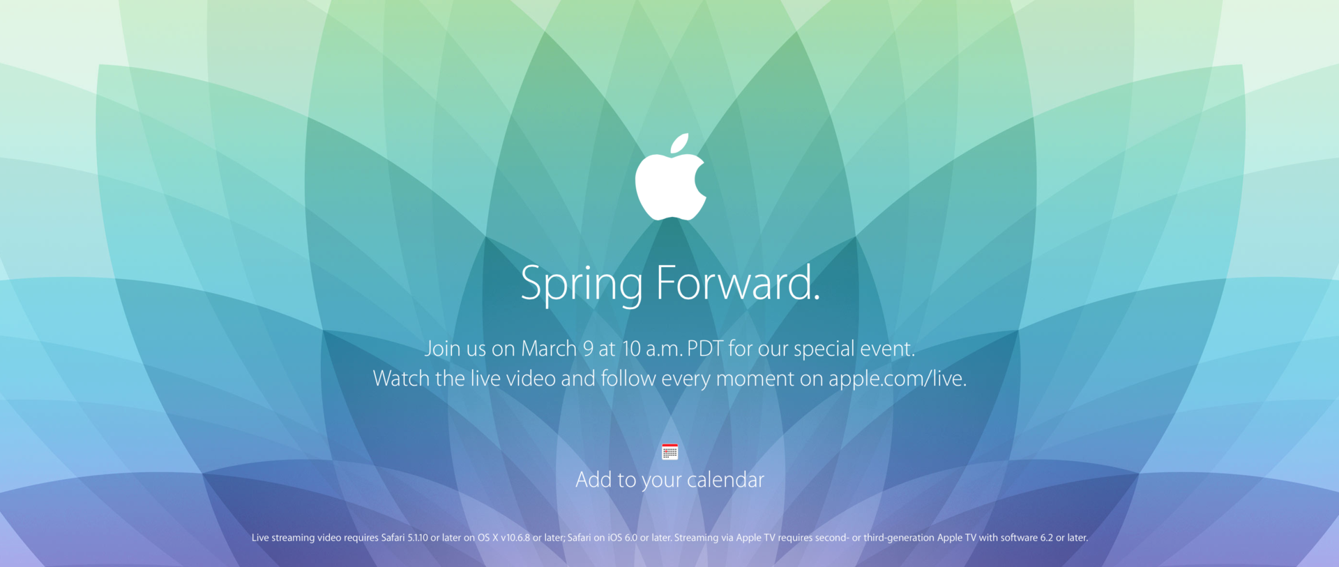 Duang一下，蘋果發(fā)布會3月9日就來了！主角會是Apple Watch嗎？